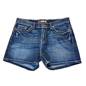 BKE Drew High Rise Denim Shorts Size 32